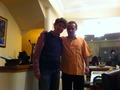 Thanos together with Odair Assad in Athens (March 2011).