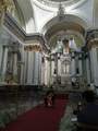 Recital inside the big Cathedral Church of Colima (Mexico)  during the 